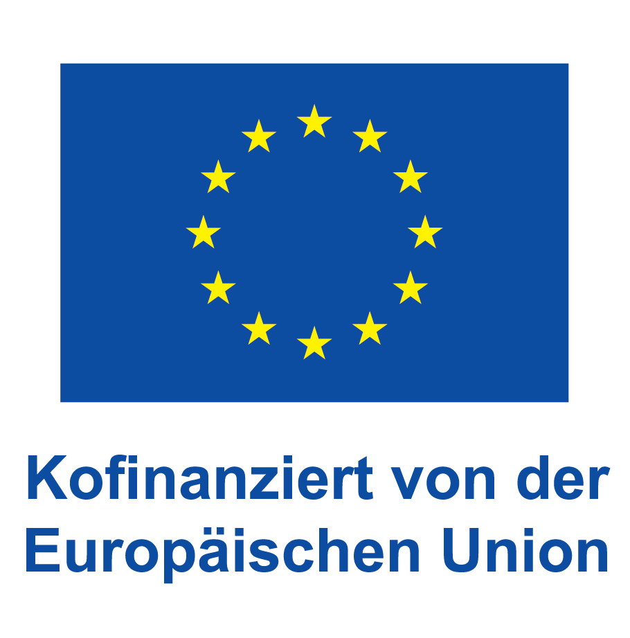 ESF-Logo - Kofinanziert von der Europäischen Union
